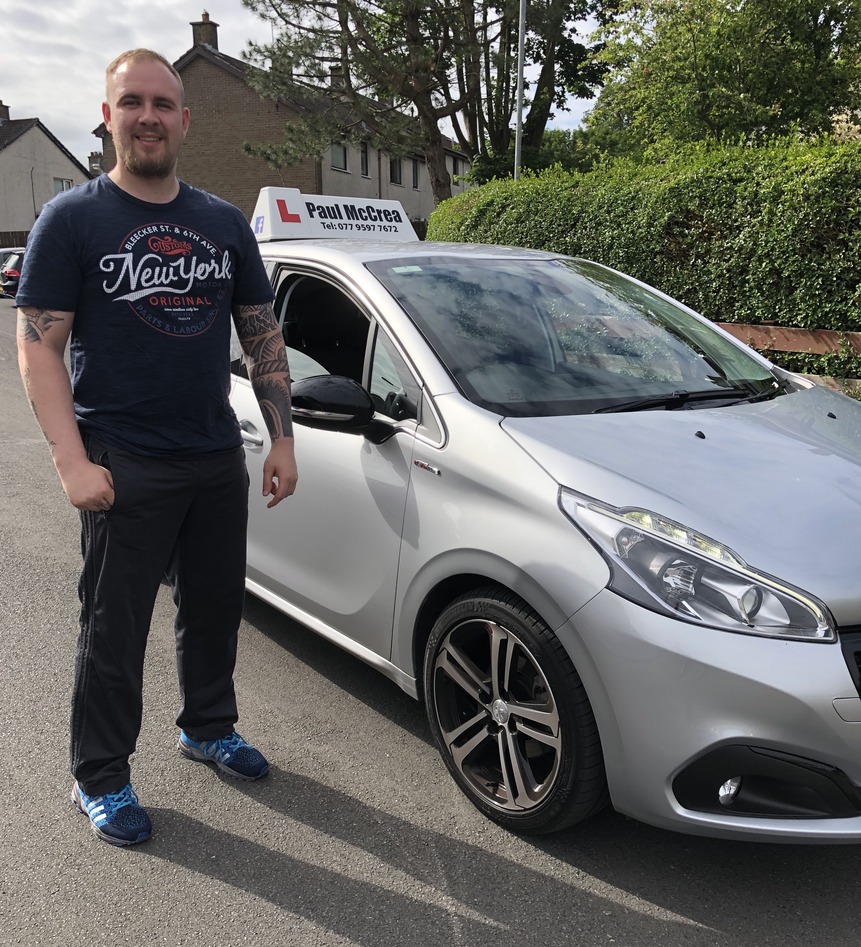 Paul McCrea Driving Instructor Passing Students